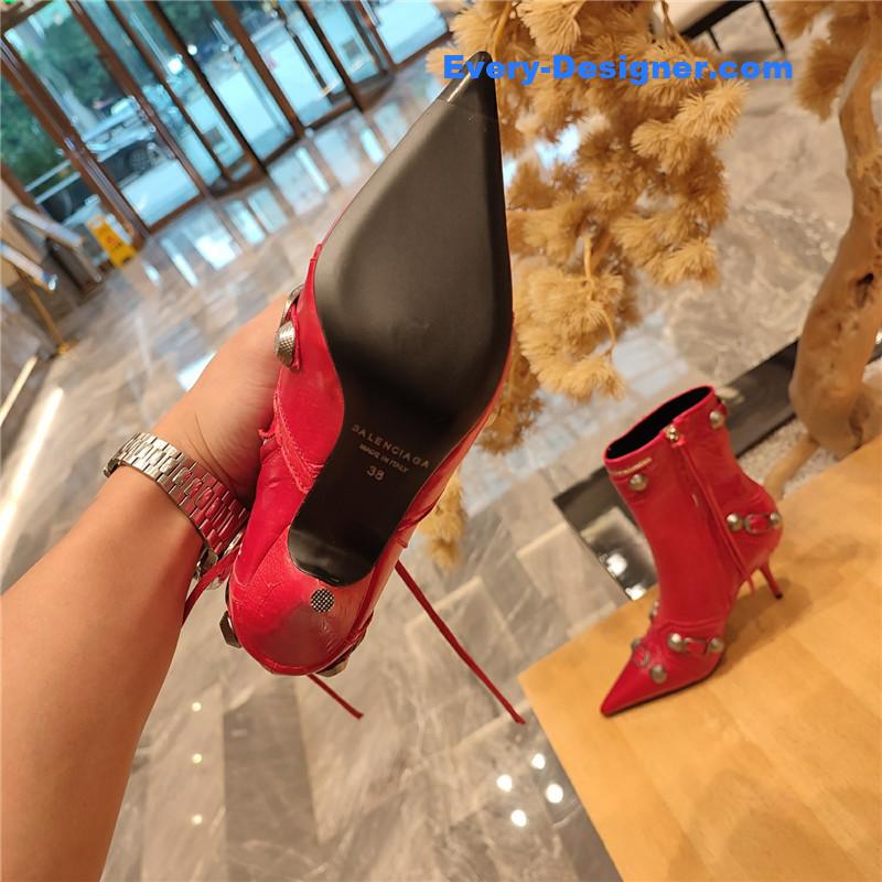 Ba1en*iaga metal stud le cagloe motorcycle boots