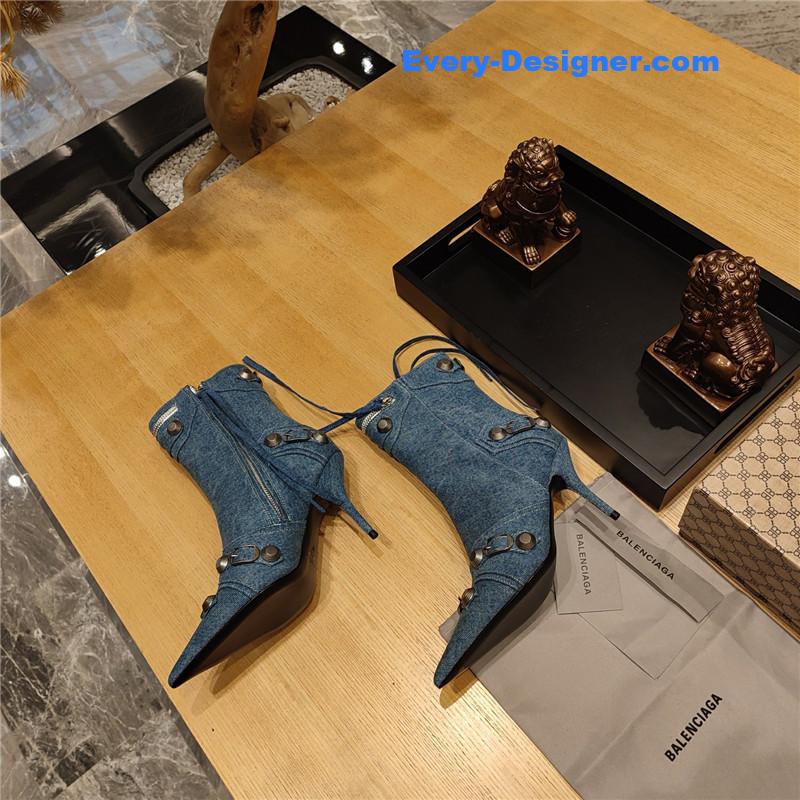 Ba1en*iaga metal stud le cagloe motorcycle boots