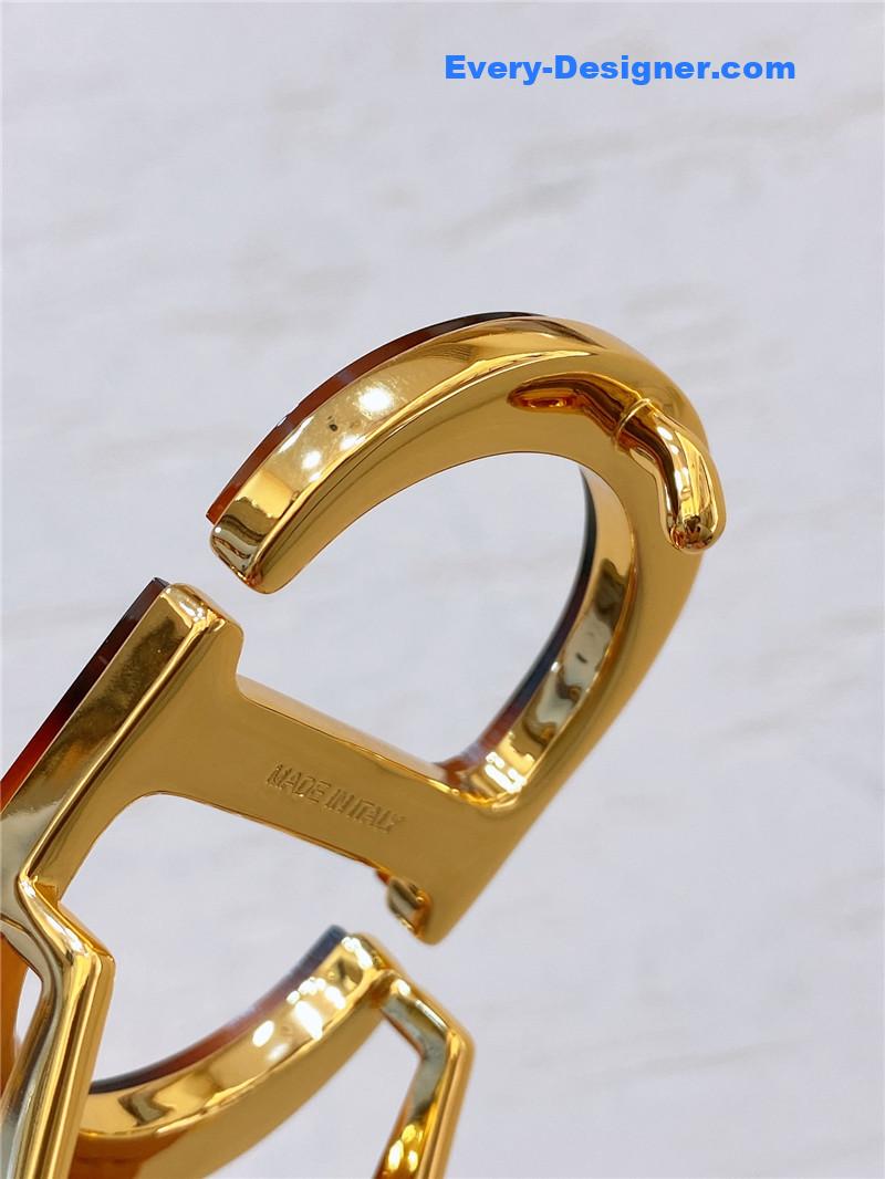 D10r gold brass metal 30 montaigne *cd* belt