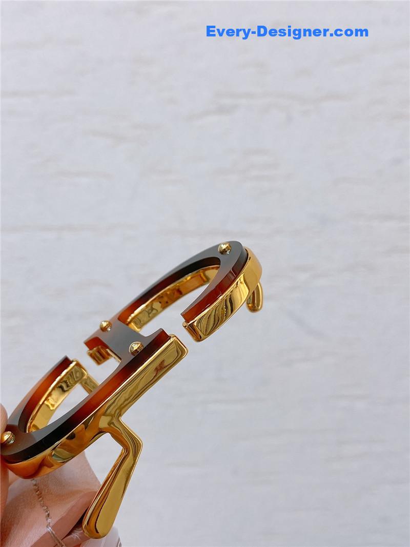 D10r gold brass metal 30 montaigne *cd* belt