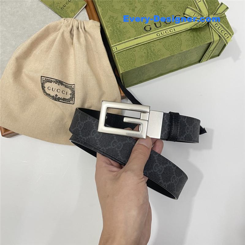 Gvc*1 three-claw pigskin leather belt