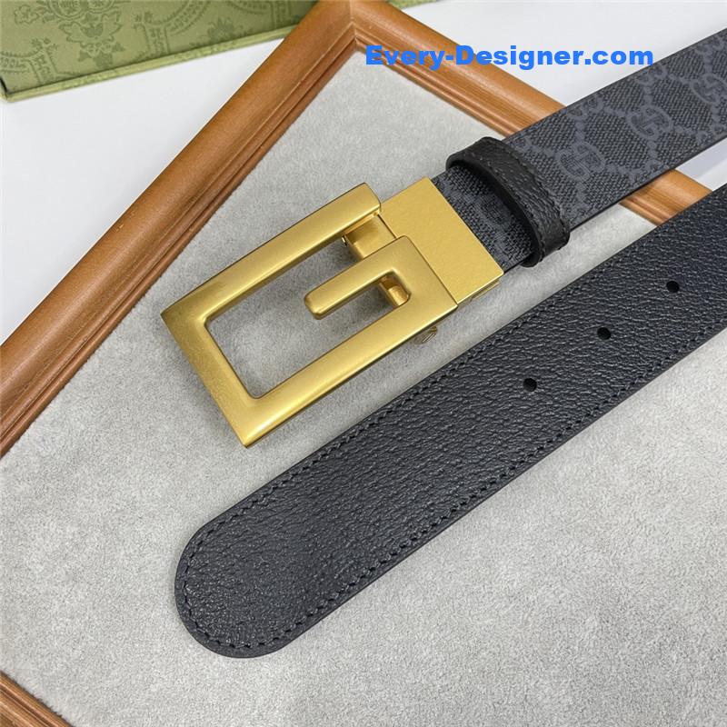 Gvc*1 three-claw pigskin leather belt