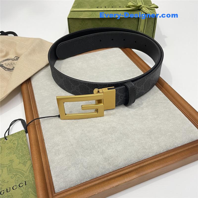 Gvc*1 three-claw pigskin leather belt