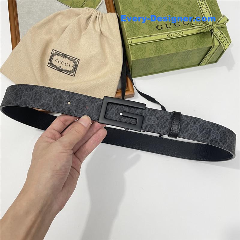 Gvc*1 three-claw pigskin leather belt