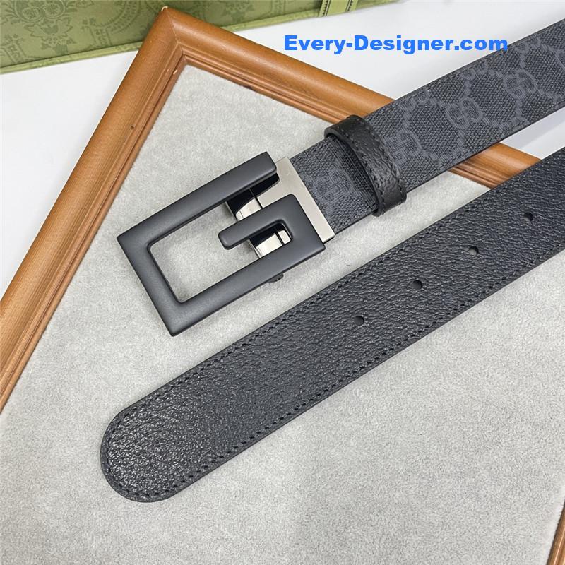 Gvc*1 three-claw pigskin leather belt