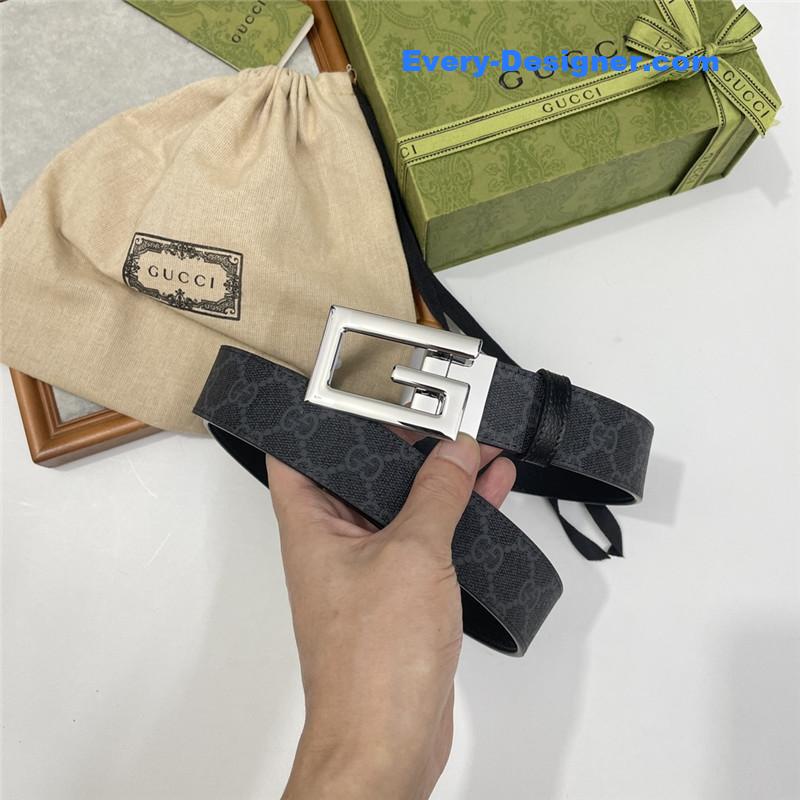 Gvc*1 three-claw pigskin leather belt