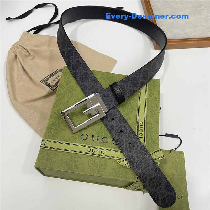 Gvc*1 three-claw pigskin leather belt