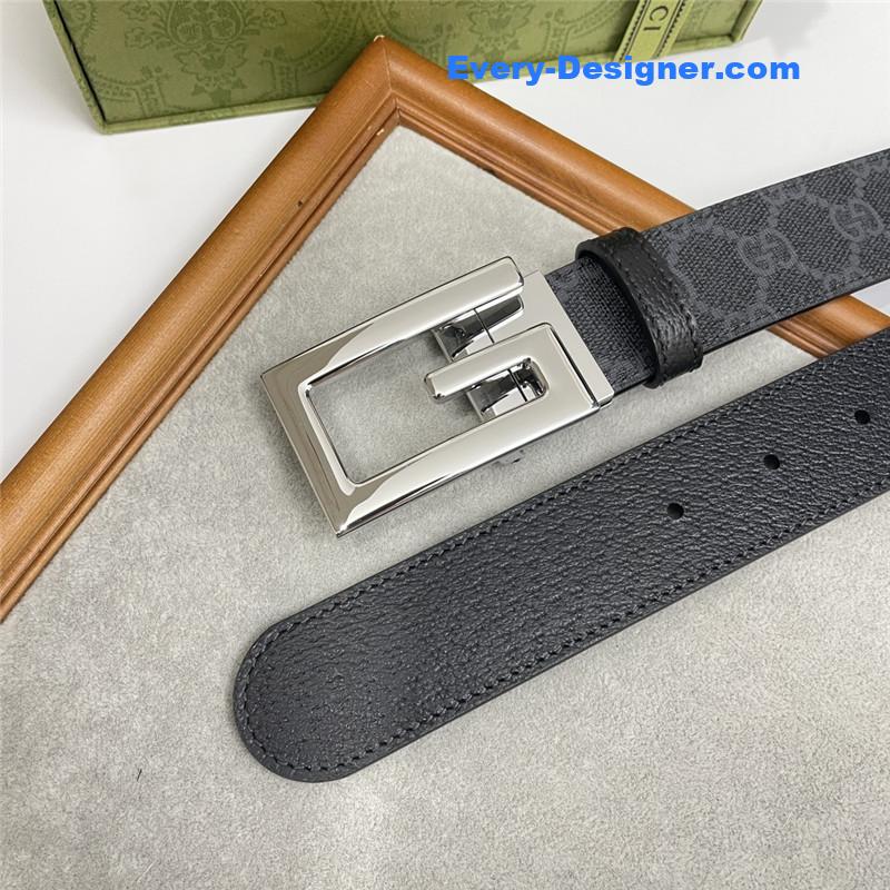 Gvc*1 three-claw pigskin leather belt