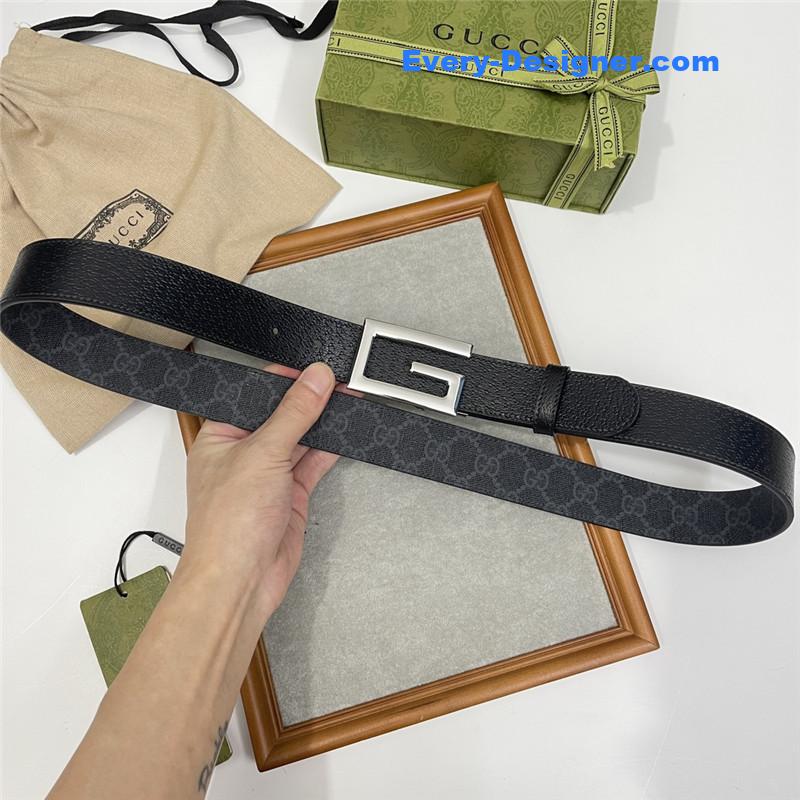 Gvc*1 three-claw pigskin leather belt