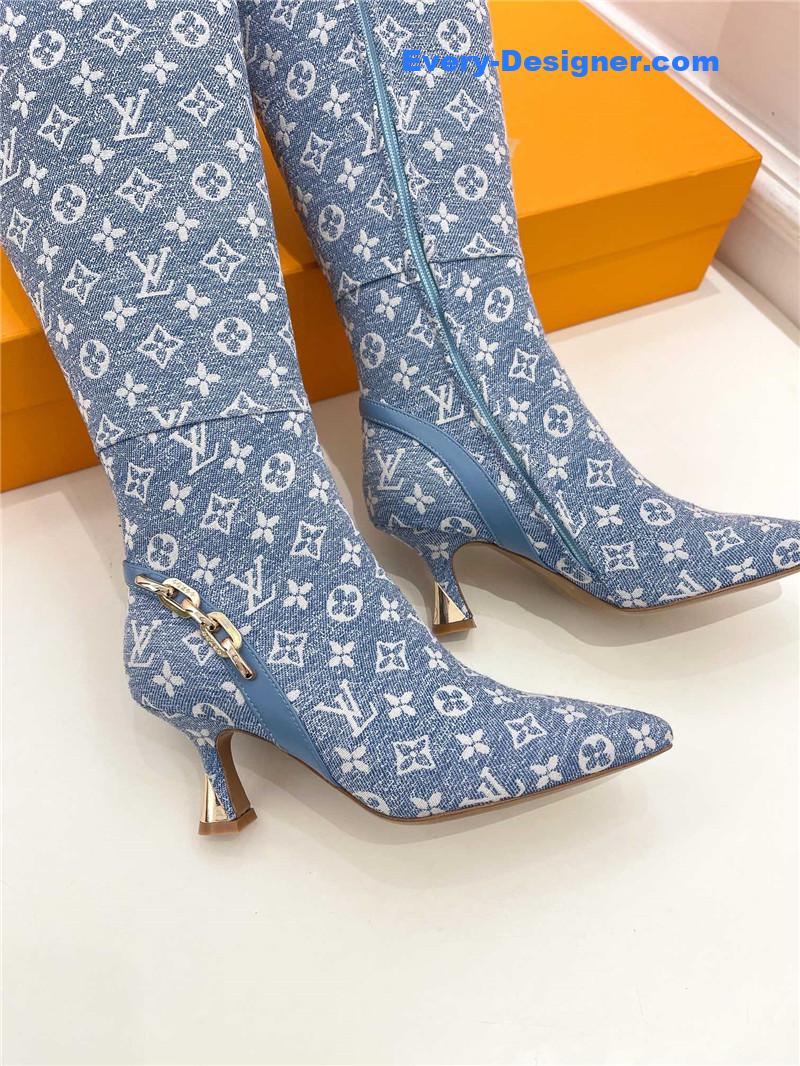 l0vis Vvtt0n lv small square toe metal heel boots