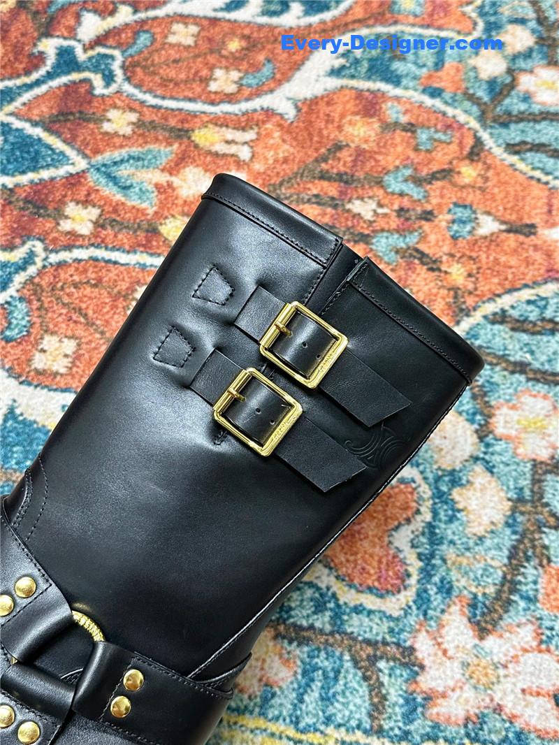 Ce1i*e catwalk new thick-soled knight boots