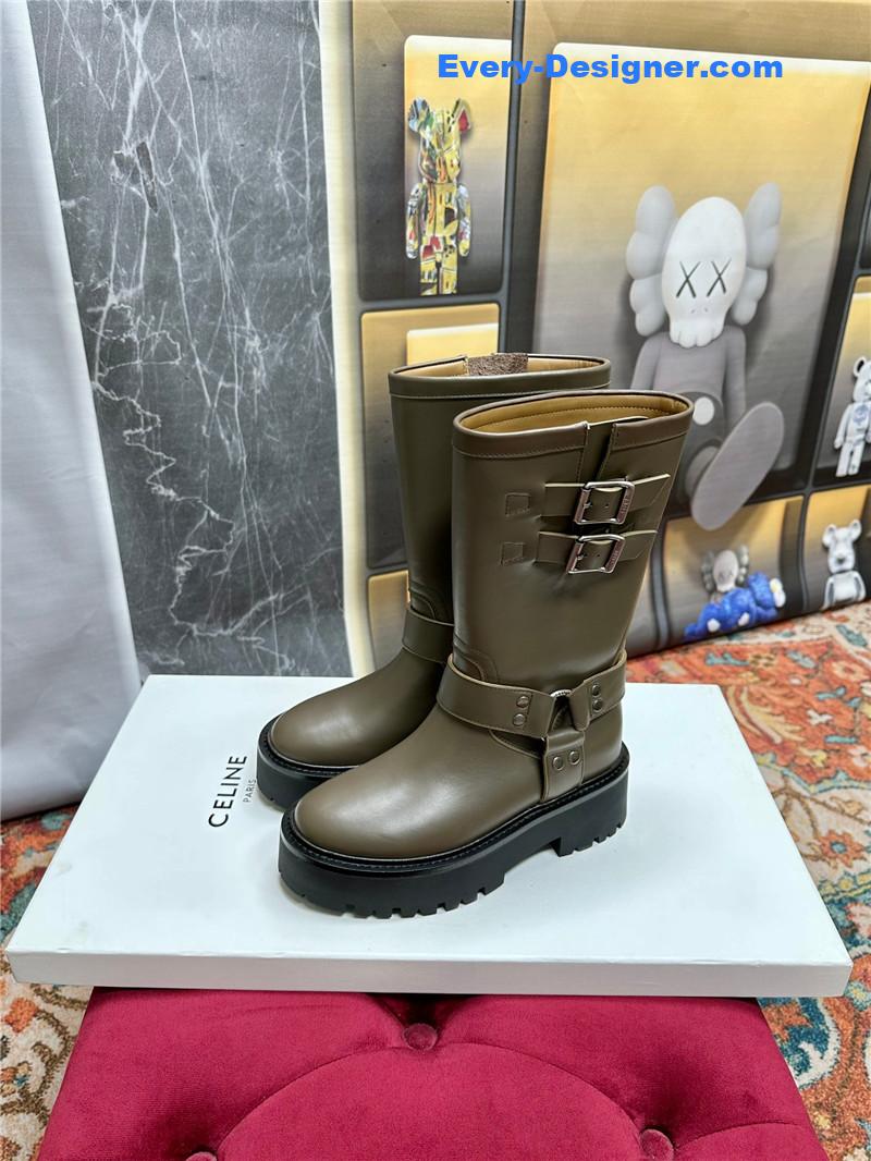 Ce1i*e catwalk new thick-soled knight boots