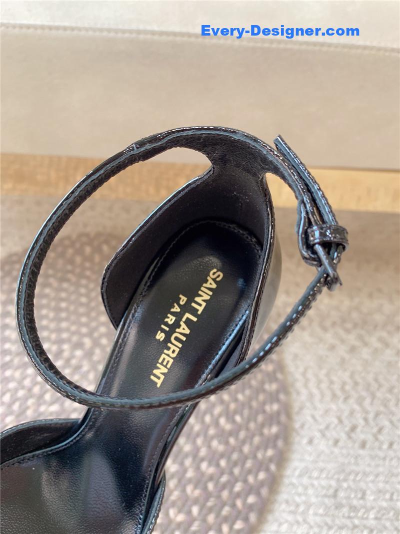 Y51 logo and hollow high heels