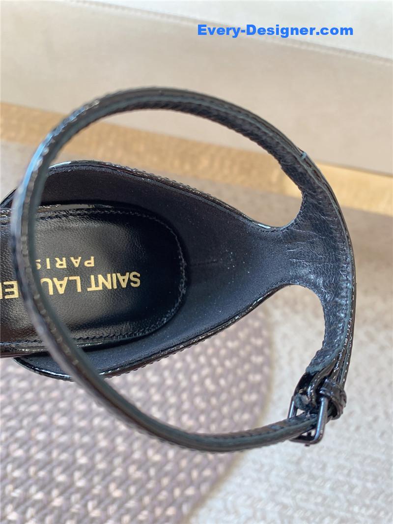 Y51 logo and hollow high heels