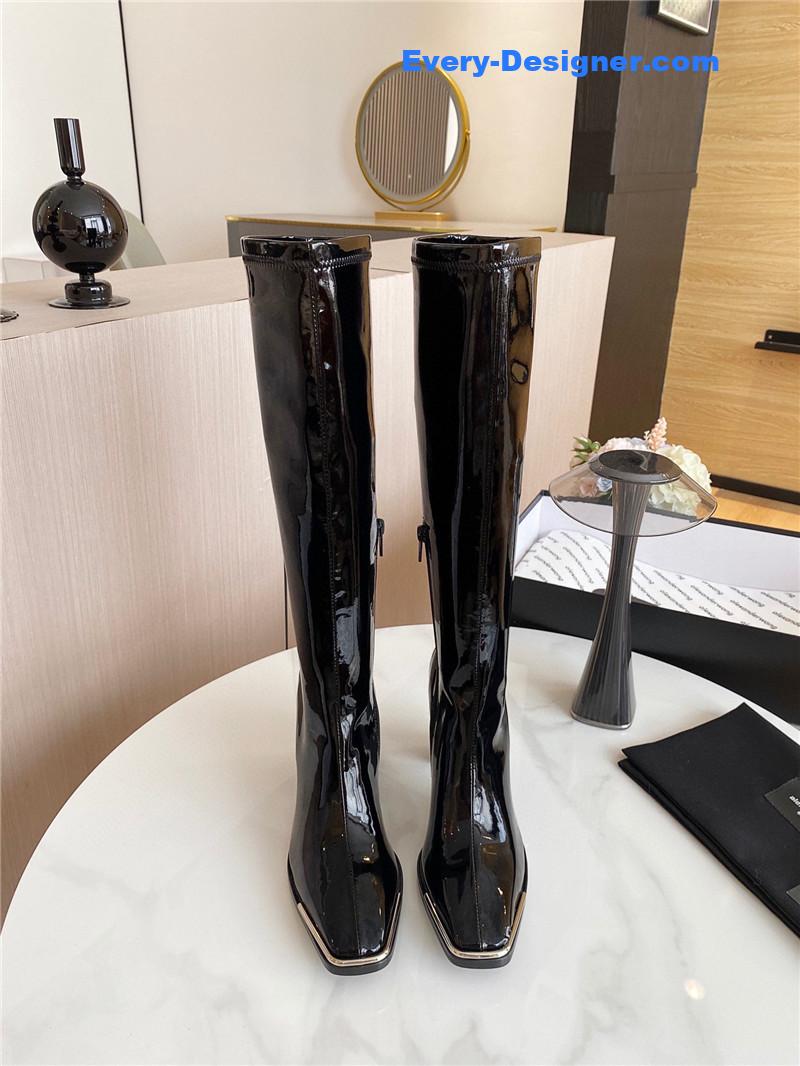 A1exa*der wang stretch leather boots