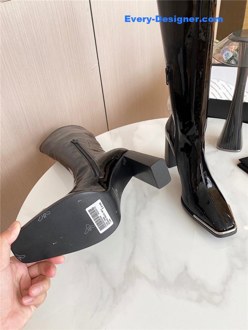A1exa*der wang stretch leather boots