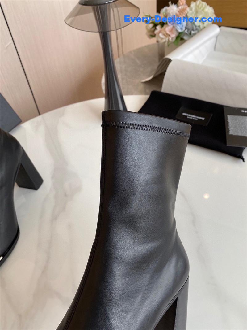 A1exa*der wang stretch leather boots