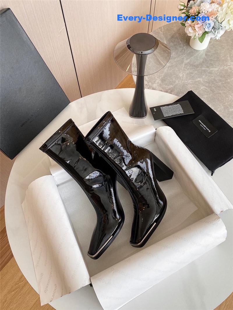 A1exa*der wang stretch leather boots
