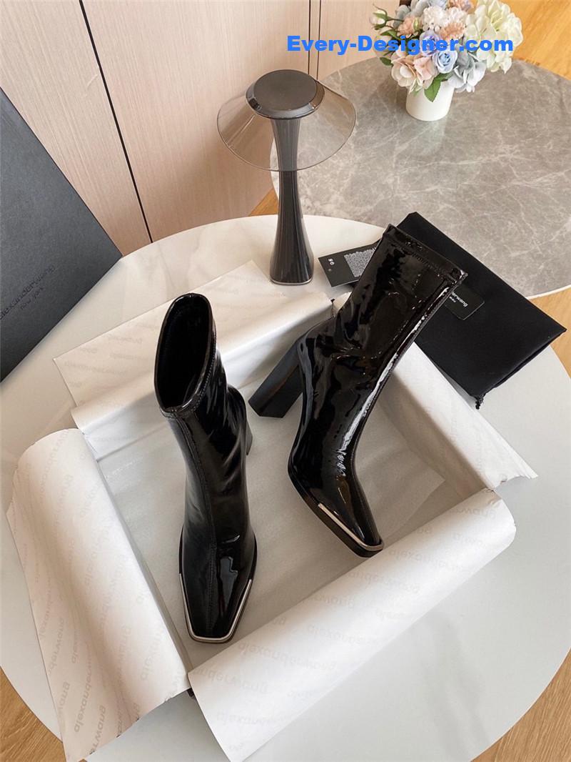 A1exa*der wang stretch leather boots