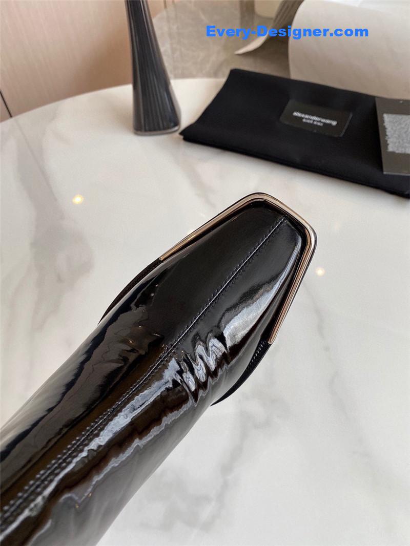 A1exa*der wang stretch leather boots
