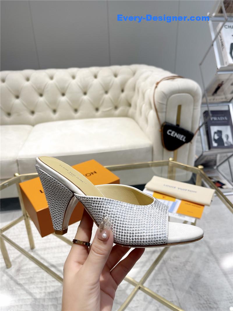 l0vis Vvtt0n lv high heel popular small slippers