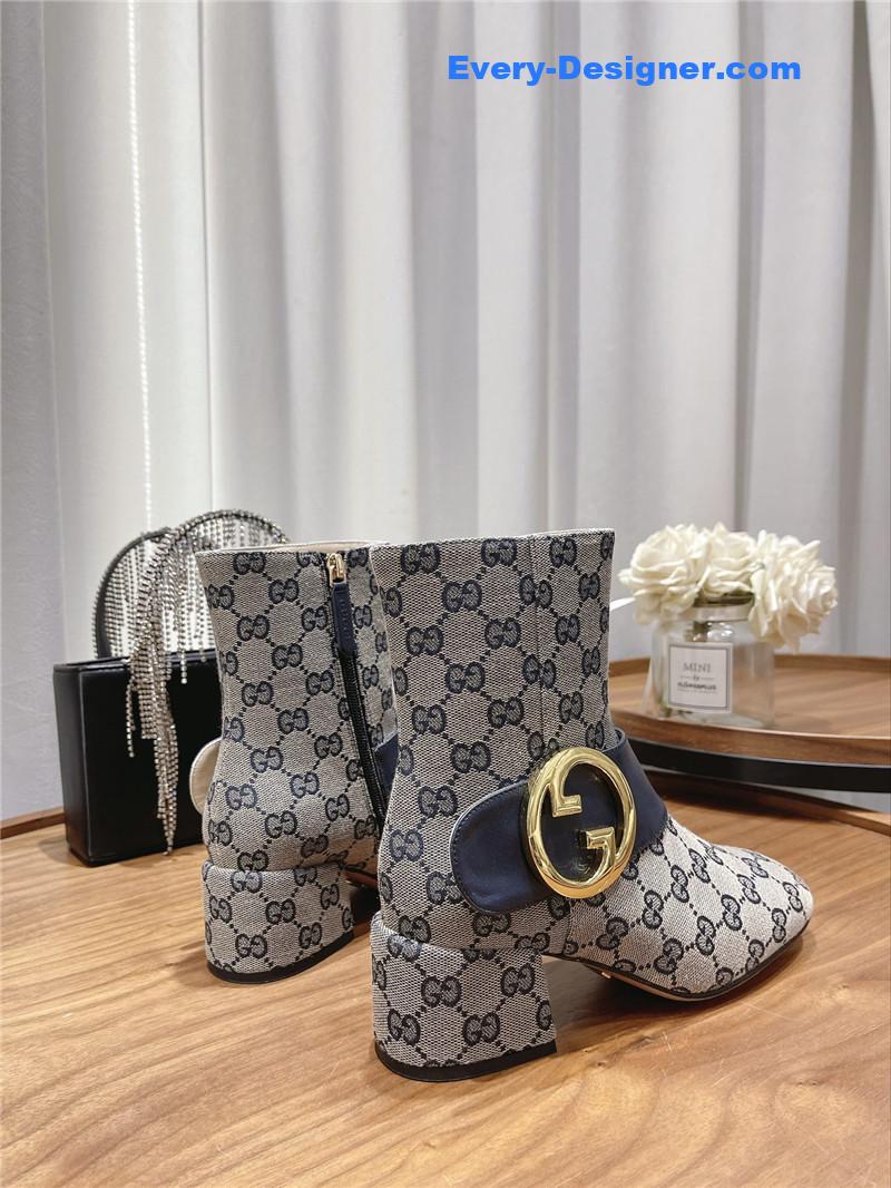 Gvc*1 double g buckle boots