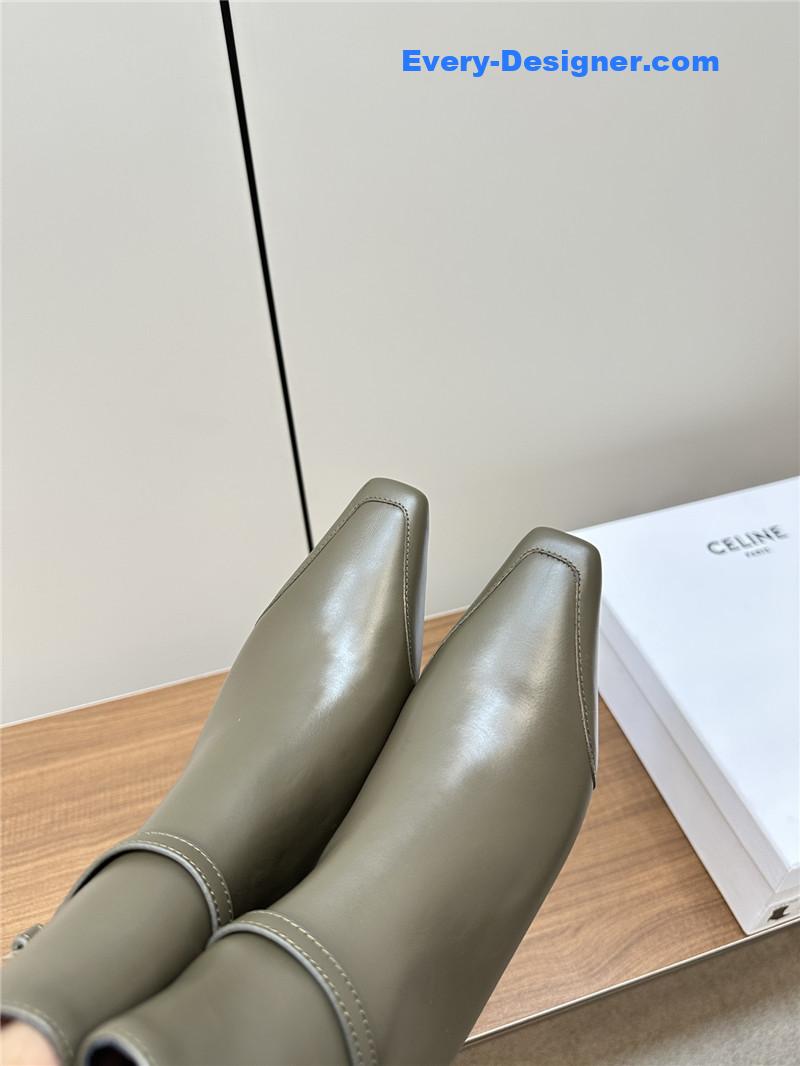 Ce1i*e small square toe boots