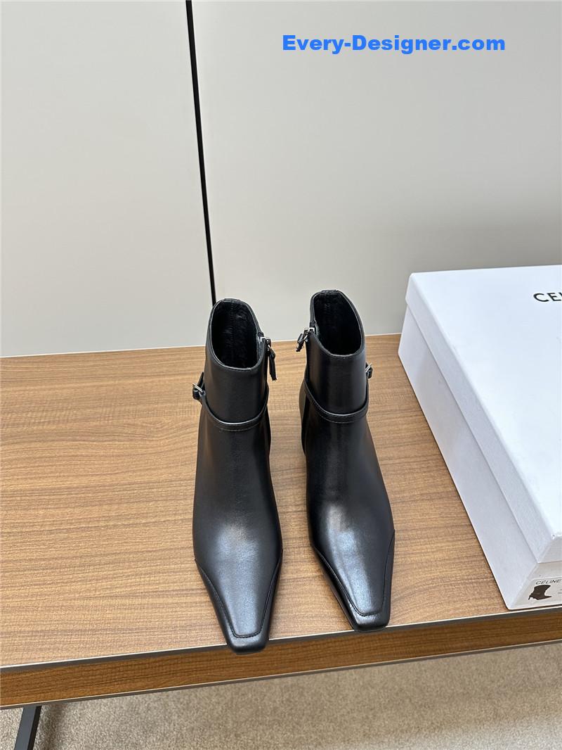Ce1i*e small square toe boots