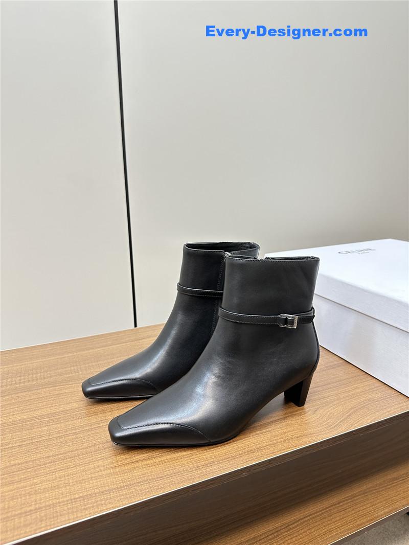 Ce1i*e small square toe boots