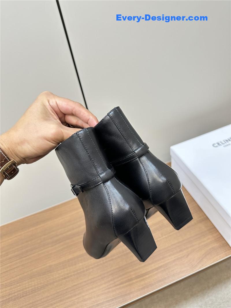 Ce1i*e small square toe boots