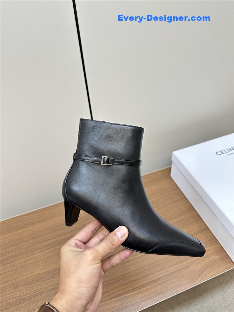 Ce1i*e small square toe boots