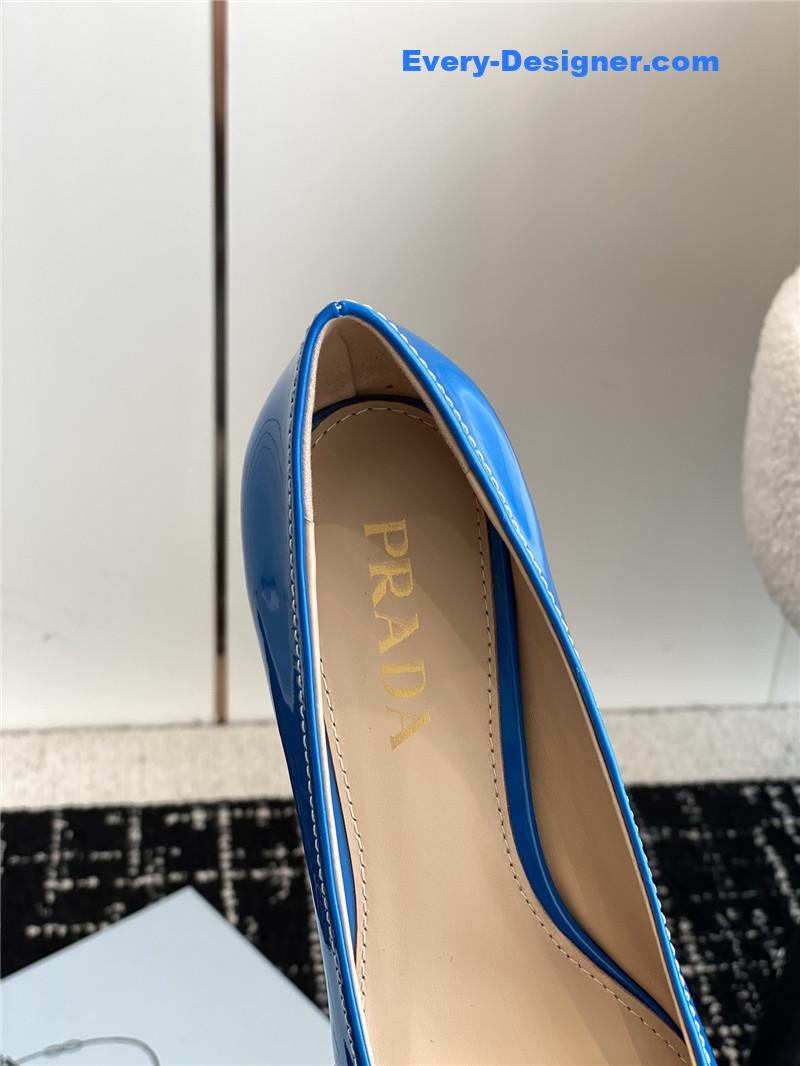 Pra*a autumn and winter classic color matching shoes