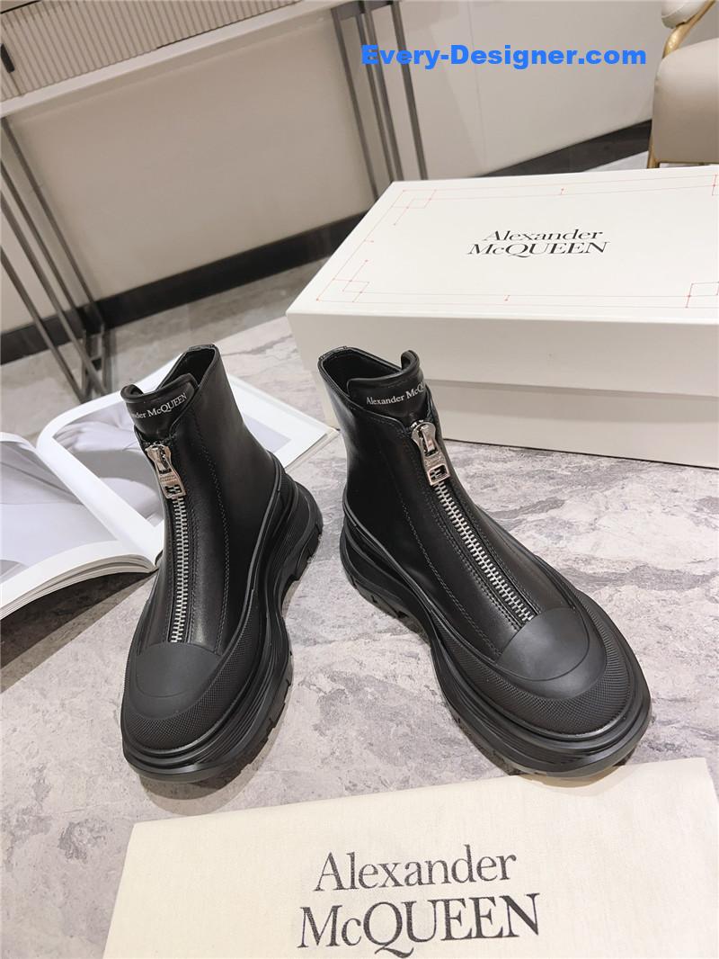 a1exa*der Mcqv*en front zip booties