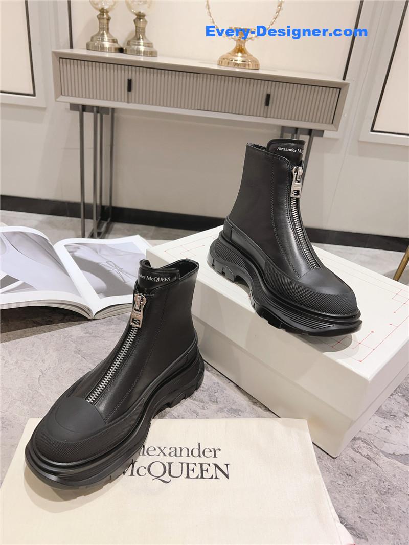 a1exa*der Mcqv*en front zip booties