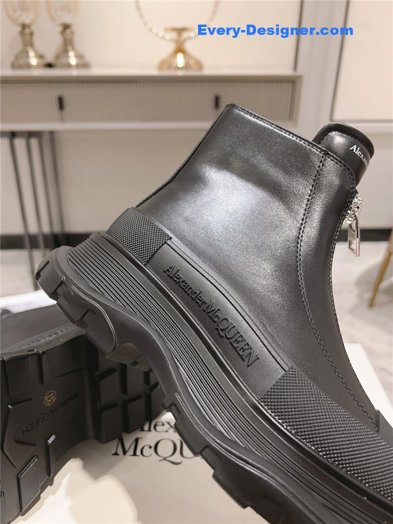 a1exa*der Mcqv*en front zip booties