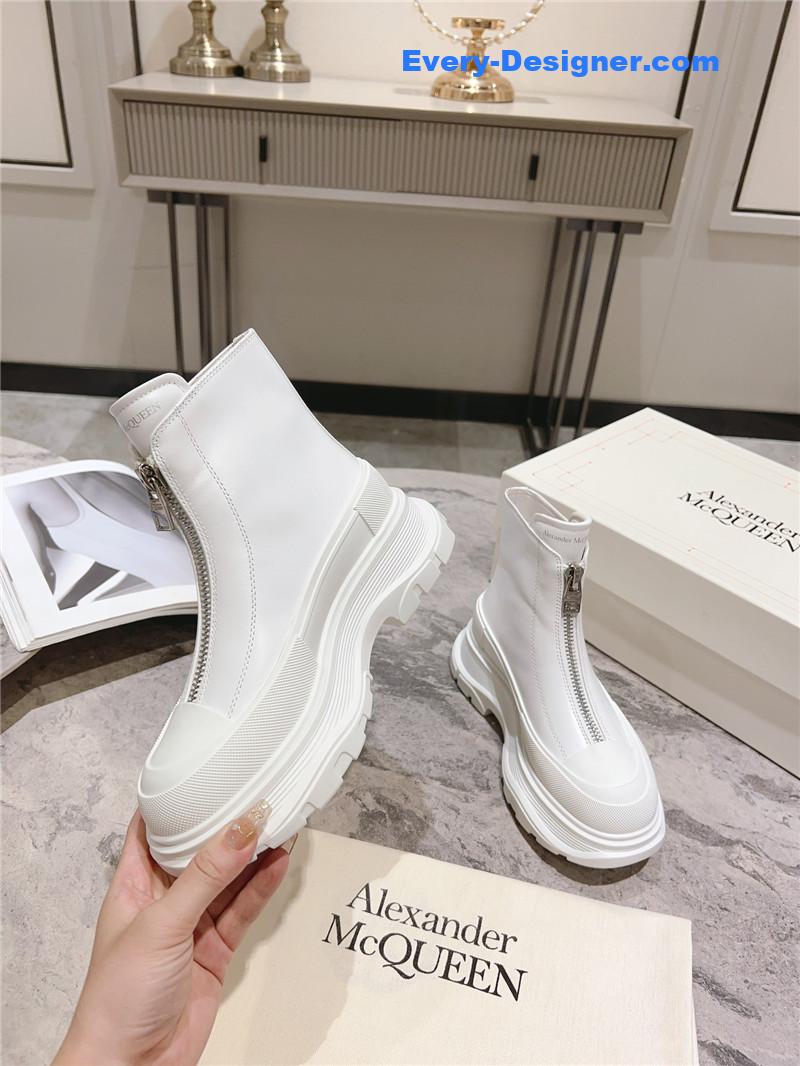 a1exa*der Mcqv*en front zip booties