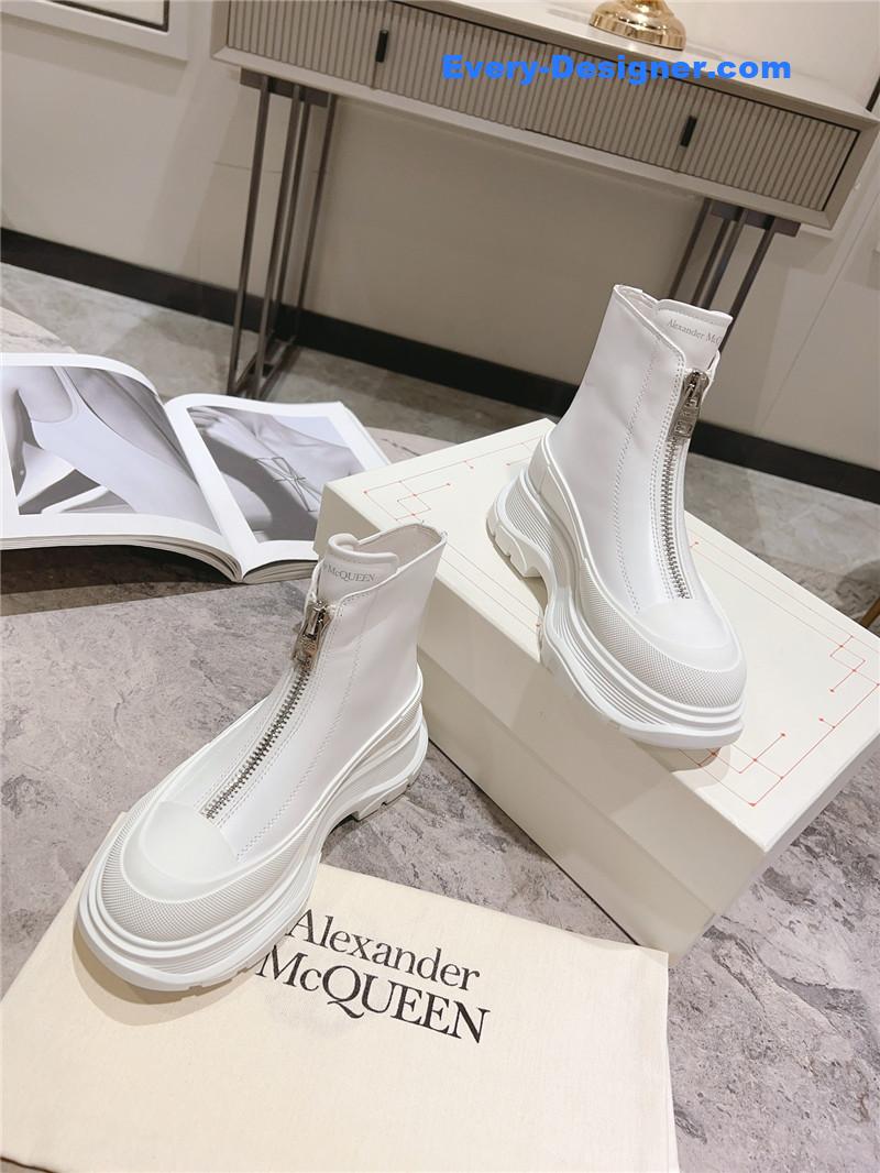 a1exa*der Mcqv*en front zip booties