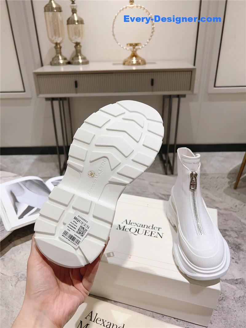 a1exa*der Mcqv*en front zip booties