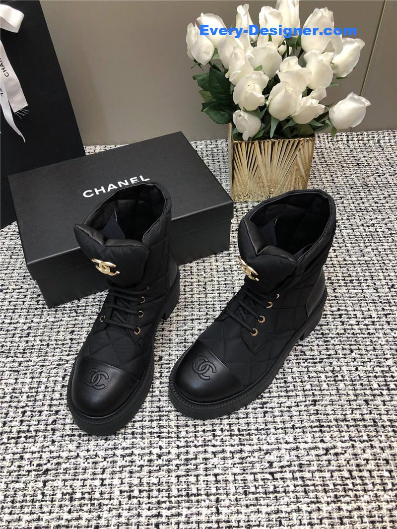 cc new D1am0nd thick-soled short boots