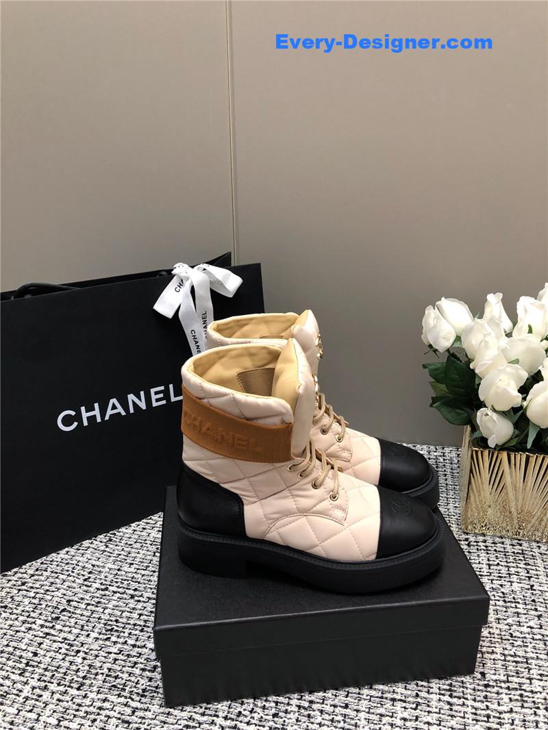 cc new D1am0nd thick-soled short boots