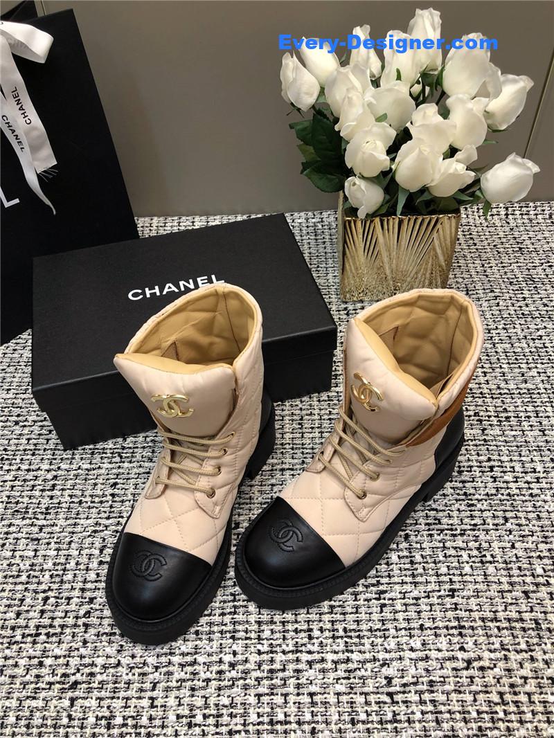 cc new D1am0nd thick-soled short boots