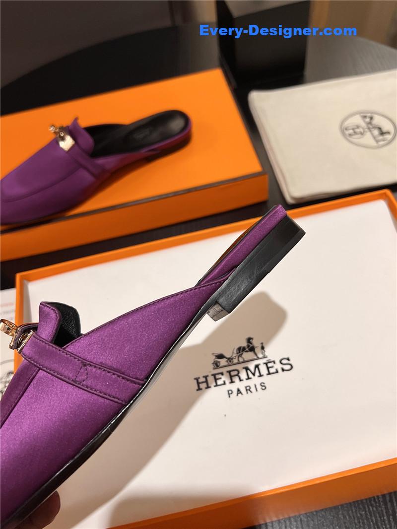 H**me5 classic kelly mules half drag