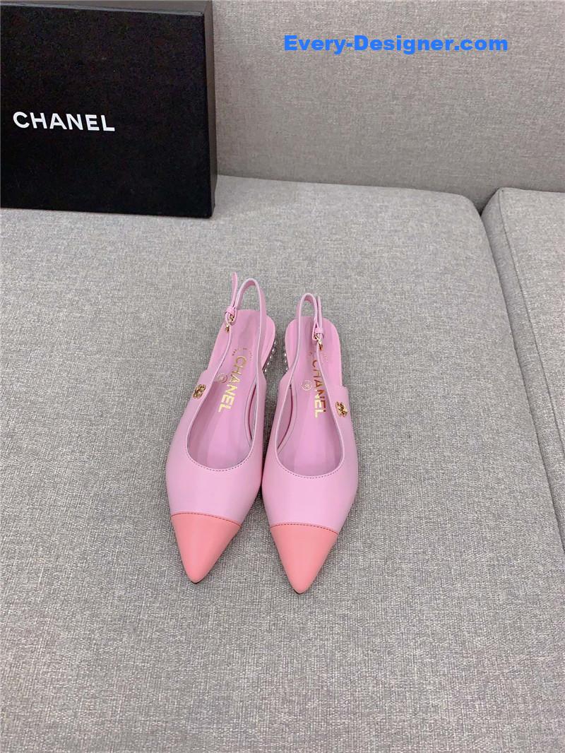 CC new pointed toe flat shoes