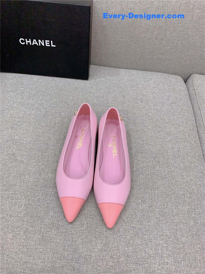 CC new pointed toe flat shoes
