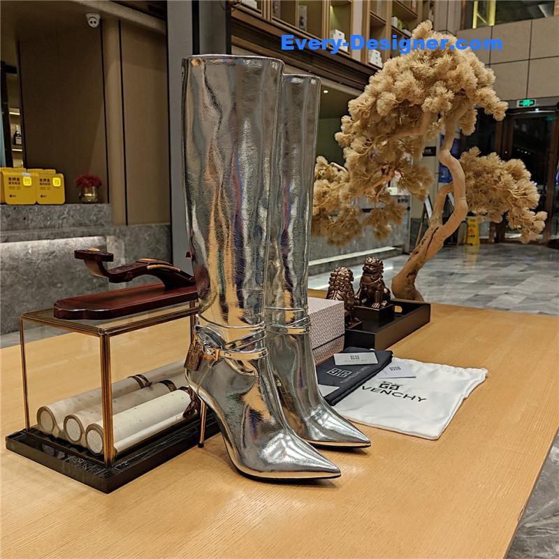 Givenchy stiletto high heel sexy pointed toe boots