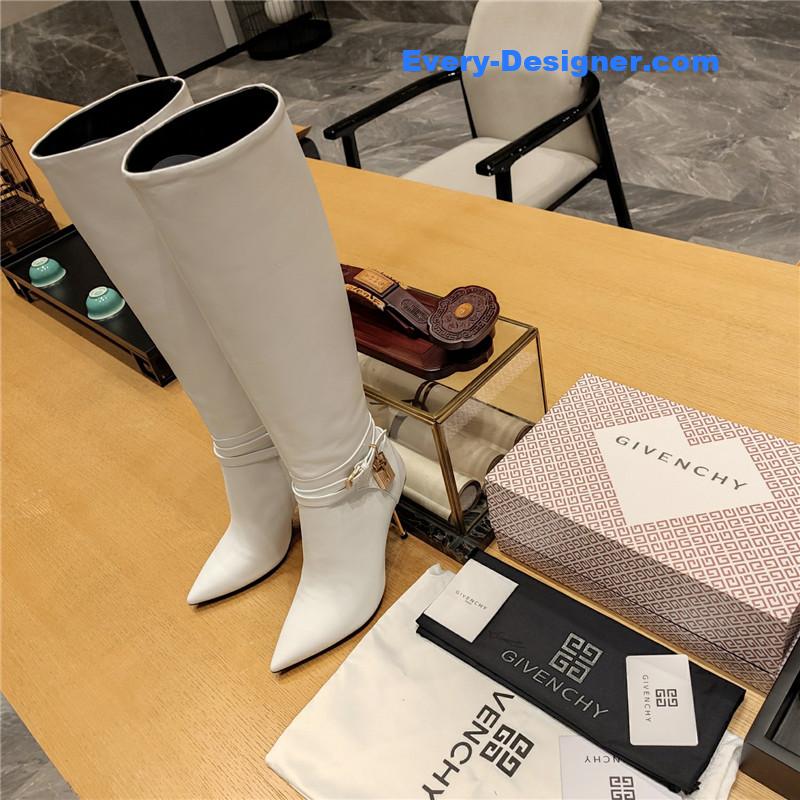 Givenchy stiletto high heel sexy pointed toe boots