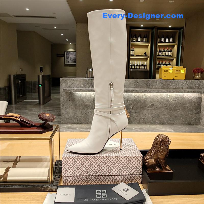 Givenchy stiletto high heel sexy pointed toe boots