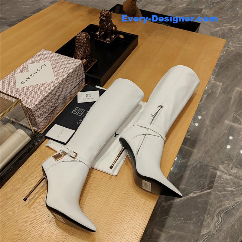 Givenchy stiletto high heel sexy pointed toe boots