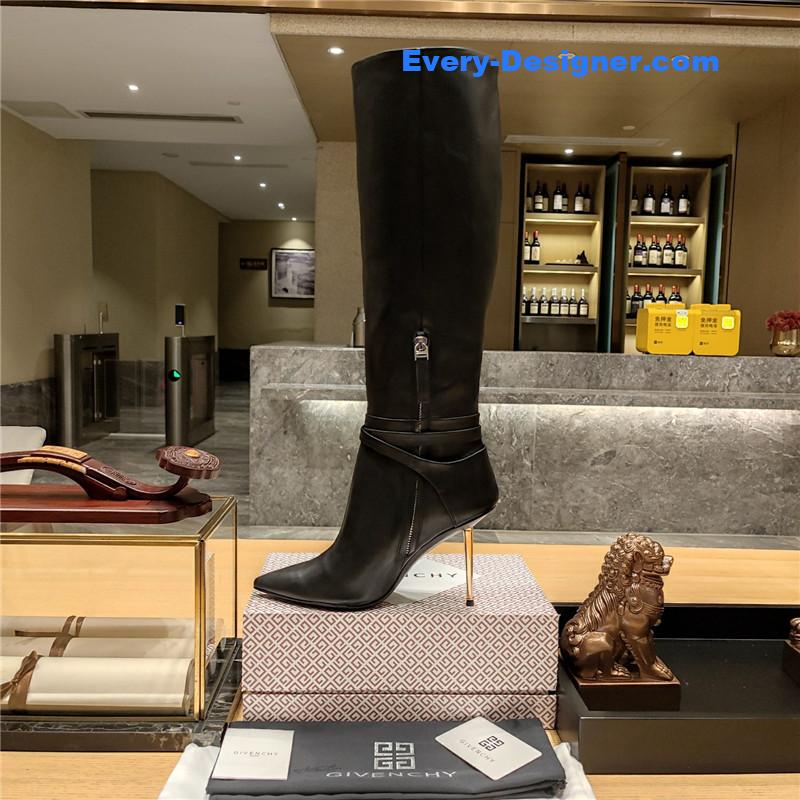 Givenchy stiletto high heel sexy pointed toe boots