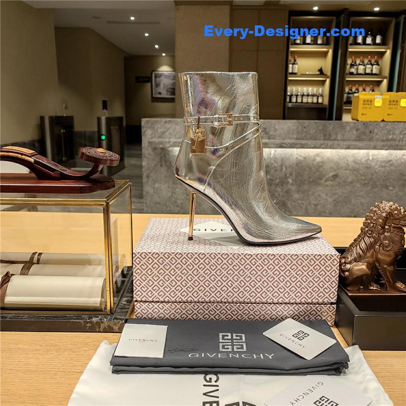 Givenchy stiletto high heel sexy pointed toe boots